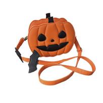 Moliūgo Crossbody Rankinė Helovino Moliūgo Piniginė Peties Rankinė su Reguliuojamu Peties Dirželiu Vakarėliui, Gatvei, Kasdieniam Dėvėjimui B tamsiai oranžinės spalvos