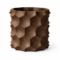 Ruda 3D geometrinė gėlinė, moderni dekoracija augalams
