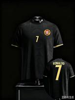 2026 Special Edition Portugal Flag Print Football Jersey Women Men Quick Dry Soccer Tshirt Summer Outdoor Sportswear L black