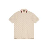 Gucci Gg medvilninis piko polo marškinėlis 753572-XJFUG-9037 S balta