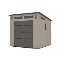 Sodo įrankių namelis CHESTER 8×8, pilkas