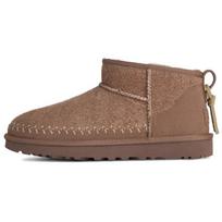 UGG CLASSIC ULTRA MINI Thermal Ankle Length Snow Boots Women's Brick Red Sneakers 1171538-RYK 38 plytų raudona spalva