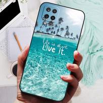 Skirta Samsung Galaxy A12 dėklas Silikoninis Prabangus Katės Marmuro Minkštas Bamperis Dangtelis Skirta Samsung Galaxy M12 A12 Apsauginis Capas A M 12 Samsung A12 blue