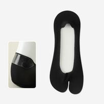 Ultra Thin Invisible Boat Socks Silicone Anti-slip Toe-separated Split Toe Socks Breathable Invisible Liner Ankle Socks One Size juoda