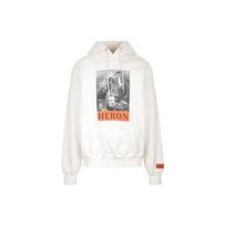 HERON PRESTON NF Heron BW Hoody 'White Black' Vyriškas HMBB024C99JER0030110 S gray
