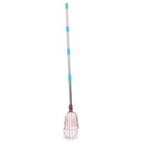 Fruit Picker Tool Multifunctional Stainless Steel   Rustproof   Orange Fruits Catcher Tree Picker with Pole
