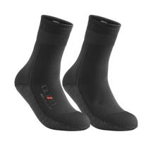 5 mm neopreno nardymo kojinės vyrams ir moterims, snorkelingui, žvejybai su harpūnu, upių žygiams, atsparios pjūviams ir trinčiai, šiltam vandeniui, sportui EU 36-37 black