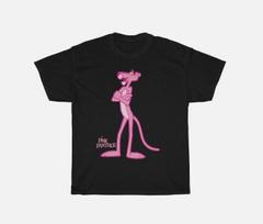 Pink Panther T-Shirt New Small Med Large XL Cult Cartoon RE3478 M black