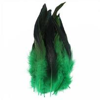 Natural Cock Feathers 5-7inch Colorful Pheasant Feather for Crafts Jewelry Making Accessory Party Clothing Decoration 100pcs žalia