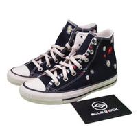 Converse moteriški Chuck Taylor All Star aukšti batai su ramunėlių siuvinėjimu - Juodi 567993C EU 35 juoda/natūrali