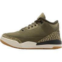Jordan Air Jordan 3 Mid top Children's Basketball Shoes Olive Green Children Aged 3 7 Years Old DM0966-202 28