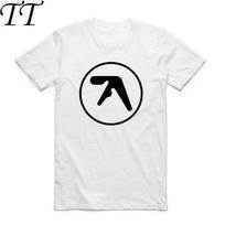2024 Men And Women Print Aphex Twin T Shirt O-Neck Short Sleeve Summer Casual Popular Music Band Aerosmith T-shirt HCP934 - M... S įvairiaspalvis