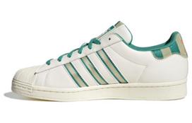 Adidas Originals Superstar Shoes 'Cream White Green Gold' IE2931 44 white