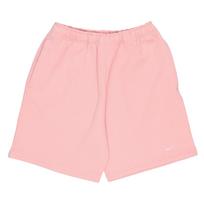 Nike Solo Swoosh Solid Casual Sports Straight Shorts Men Bottoms Pink DV3056-697 L pink