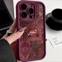 Phone Case For OnePlus 15 13 13T 12 12R 11 11R 10R 8T Nord CE Ace 2 3 4 5 6 Lite 5G Soft Silicone Back Cover Red Floral Carpet Nord CE 5G brown