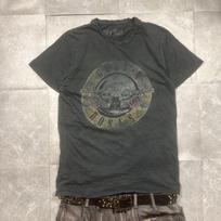 Y2K 00s Guns N' Roses Short Graphic Band T-Shirt L M gray
