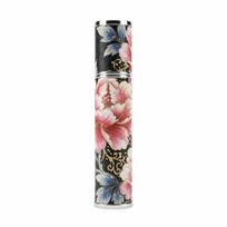 10ml Perfume Atomizer Leather Cosmetic Containers  for Travel Cosmetic Dispenser A gray