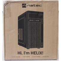 SALE OUT. | Natec | PC Case | Helix Matx | Mini Tower | ATX | Black | DAMAGED PACKAGING