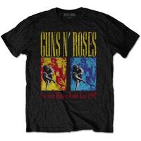 Guns N' Roses Use Your Illusion World Tour Authorized T-Shirt Men- L brown