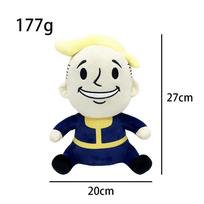 New FALLOUT VAULT Plush Radiation Game Series Plush Doll 27cm beige