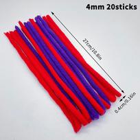 4/6/8/10/12MM Afro Hair Perm Rods Small Wavy Fluffy Corn Perm Rollers Curlers Bar Wild Curly Hair Maker Tools Hair Styling Tools purple
