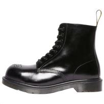 Dr. Martens 1460 Analine Leather Steel Toe Boots 'Black' Men's 41001001 EU 36 black