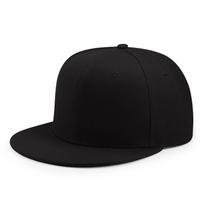 55-64Cm Man Plus Size Fitted Flat Peak Caps Adult Back Closed Baseball Cap For Small Head Lady Man Blank Hiphop Snapback Hat 56CM