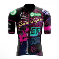 EF Team Pro Cycling Jersey Bicycle Riding Downhill MTB Road Bike Outdoor Sports Wearing Quick-Dry Breathable S