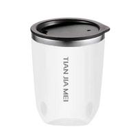 304 High-End Outdoor Office Coffee Tumbler – Colorful, Portable, and Insulated 300ml rožinė