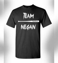 Negan The Walking Dead T-Shirt Lucille Eeny Meeny Miny Moe Rick Daryl Zombies S black