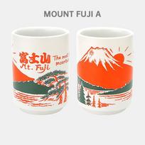 Japanese Impression Ceramic Mugs 300ml Tea Wine Sushi Sake Cup Funny Family Restaurant Decoration Travel Gift For Friends 300ml gray
