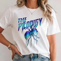 The Prodigy Ant UK Tour T-T-Shirt Blue Drip Rave Concert Music Fans Gift Tee Top 4XL blue