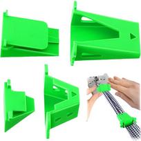 4Pcs Plastic Fabric Tube Maker Multipurpose Sewing Rolling Assistant Tool For Quilting Knitting Crochet Rug Making 1