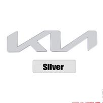 Automobilio priekinis variklio dangtis 3D metalinis emblema Bagažinės dekoracija Logotipo lipdukai KIA KN k5 K6 Optima Sorento RIO Picanto Ceed KX1 K4 Sportage 4 13.0 x 3.0cm sidabras