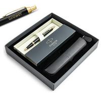 Parker IM Black GT tušinukas su graviravimu / dėklas / dovanų rinkinys