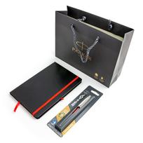 Tušinukas Parker Jotter Kensington Red su A5 užrašų knygele ir dovanų maišeliu