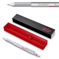 Rotring 3 in 1 MULTIPEN 600 Silver Tušinukas ir pieštukas su graviravimu