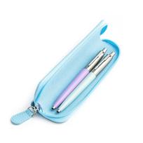 Parker Jotter Originals Lilac ir Pastel Blue Tušinukų dovanų rinkinys su mėlynu dėklu
