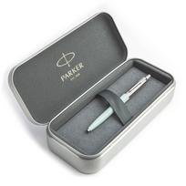 Parker Jotter Originals Pastel Blue Tušinuko dovanų rinkinys metalinėje dėžutėje