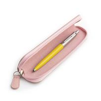 Parker Jotter Originals Yellow Tušinuko dovanų rinkinys su rožiniu dėklu