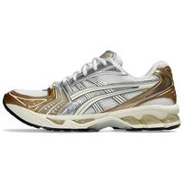 ASICS Gel Kayano 14 Bėgimo Bateliai Unisex Žemi Auksiniai Sidabriniai Balti 1203A537-104 42.5 balta