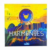 Harmonies - Board Games - Creation of Landscapes and Habitats for Animals - Strategy and Creativity blue
