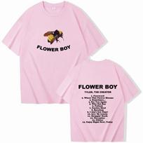 Tyler The Creator Chromakopia World Tour marškinėliai gerbėjų dovanoms, madingi hiphopo marškinėliai vyrams ir moterims, 100 % medvilnės marškinėliai trumpomis rankovėmis XXXXL white