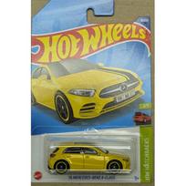 Kabliukas nulenktas!!!   Hot Wheels Mainline Modeliukas Mercedes benz A-Class Yellow Long card (yra Sandėlyje)