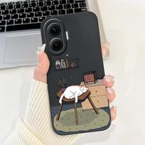 For Xiaomi Redmi Turbo 4 Pro Case PocoF7 Cute Cartoon Cover Shockproof Phone Case For Xiaomi Poco F7 Redmi Turbo4 Pro Soft Shell Redmi Turbo 4 gray