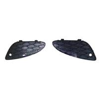 Front Bumper Air and Fog Light Grille for 02-05 E-Class W211 Left gray