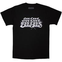 Bee Gees Stacked Logo T-Shirt Black New XXXL black