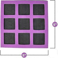 Tic Tac Toe - (bulk Pack Of 24) 5\  X 5\  Foam Tic-tac-toe Mini Board Game Toys In Neon Colors For Kids, Birthday Party Favors, Goody Bag Stuffers, Cl