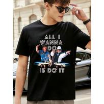 Kevin Perry Go Large T-Shirt - Humorous Retro Tee from The 90S Featuring The Graphic  All I Wanna Do Is Do It , Suitable for Both Men And Women. S įvairiaspalvis