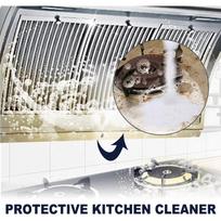 Powerful Kitchen Degreaser Powder for Stovetop and Range Hood Heavy Duty Cleaner for Pots Pans and Surfaces Household Kitchen Cleaning Agent one size gray